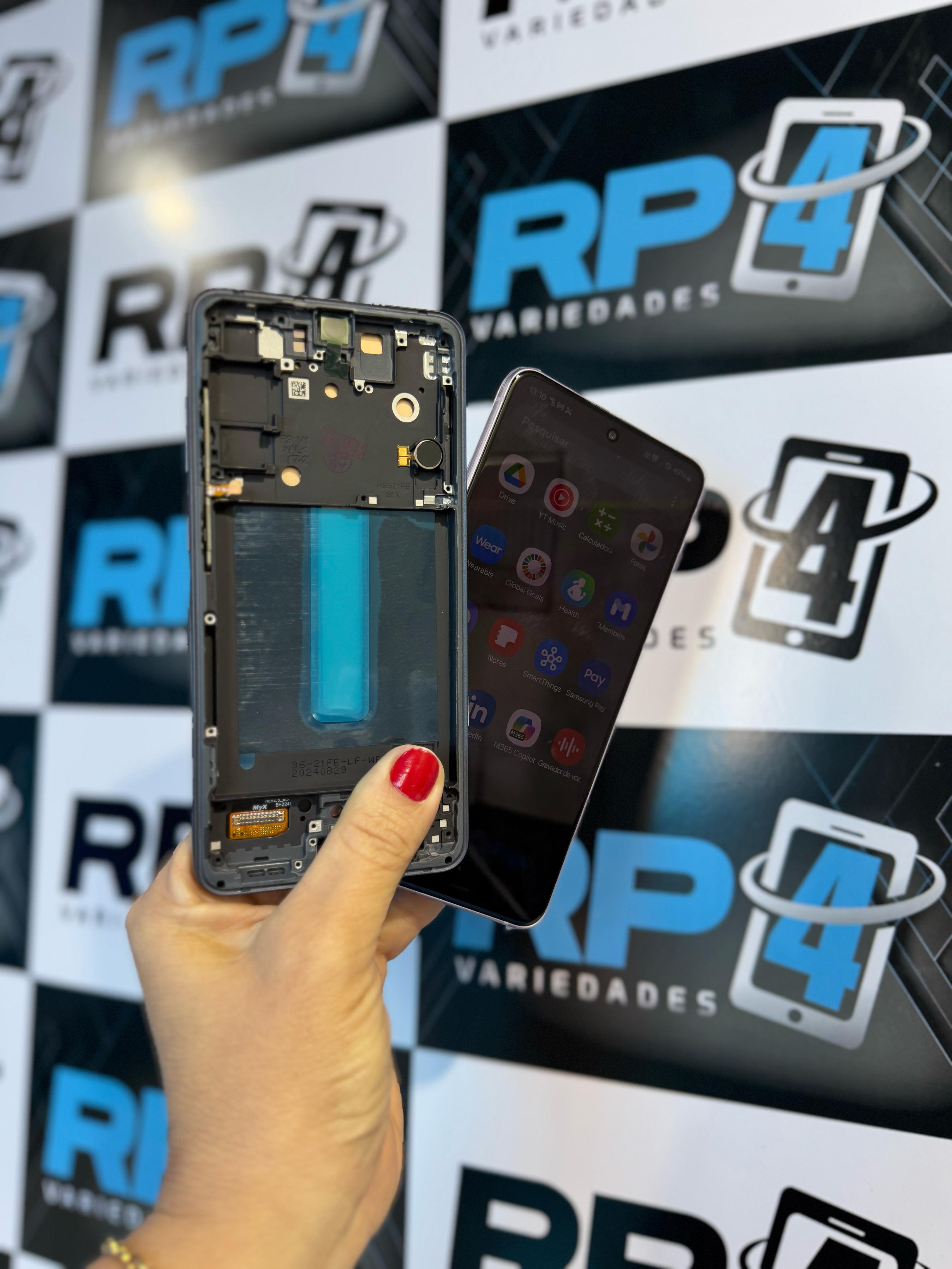 Tela frontal Galaxy S21 FE